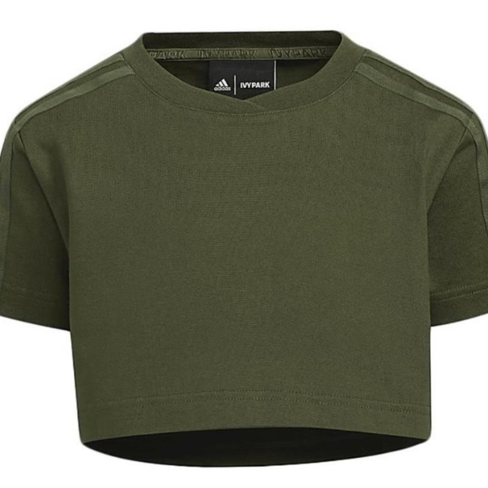 adidas Women's Ivy Park Crop Tee
